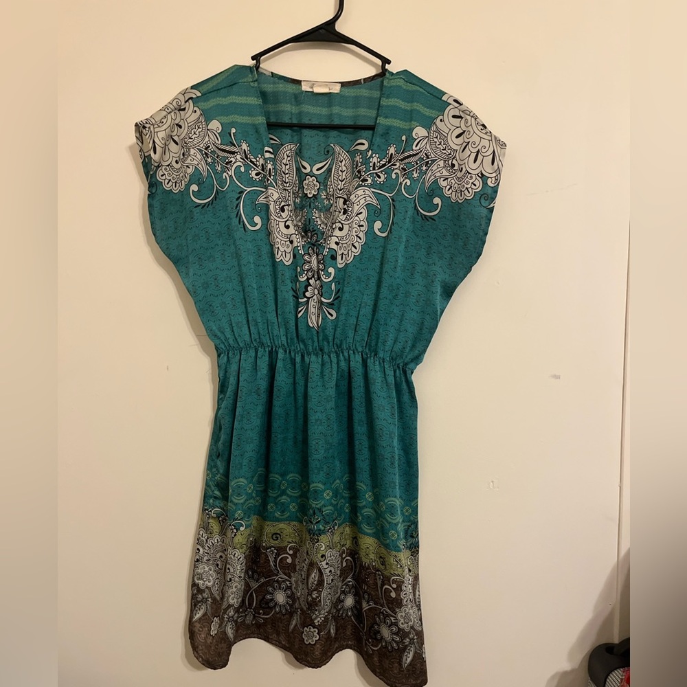 Womens Dress size small - silk material